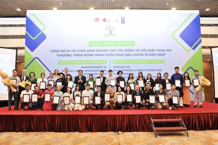 Top 30 SIB năm 2023 sẽ nhận được hỗ trợ từ dự án ISEE-COVID. Ảnh: MINH TRÚC